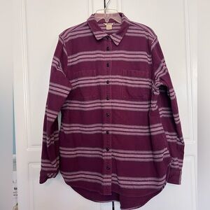 Ladies Duluth Trading Co Heavyweight Jacket, size XL, Plum/Black/White